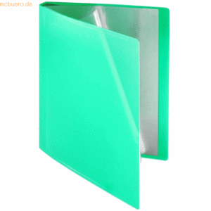 Foldersys Sichtbuch flexibel A4 10 Hüllen PP grün transparent