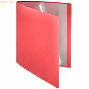 Foldersys Sichtbuch flexibel A4 30 Hüllen PP rot