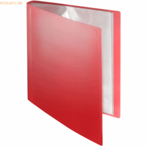 Foldersys Sichtbuch flexibel A4 40 Hüllen PP rot