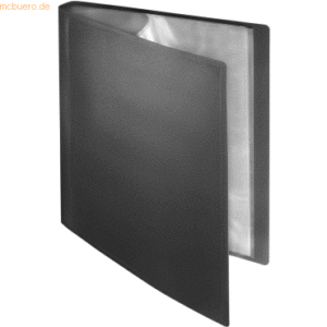 Foldersys Sichtbuch flexibel A4 50 Hüllen PP schwarz