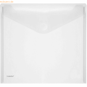 10 x Foldersys Sichttasche 33x33cm transparent