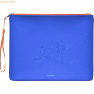 Foldersys Reißverschlusstasche Phat Bag A5 Silikon blau
