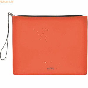 Foldersys Reißverschlusstasche Phat Bag A5 Silikon rot