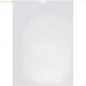 10 x Foldersys Einsteckhülle Premium A5 PE transparent