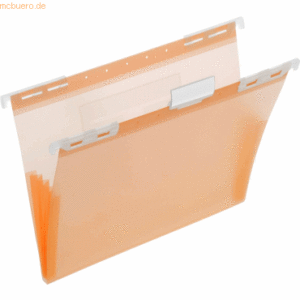 Foldersys Hängemappe A4 PP orange transluzent