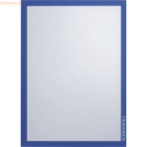 Franken Informationsrahmen A4 selbstklebend blau