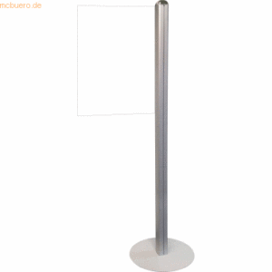 Franken Warteschlangen-Teiler 180cm silber