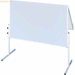 Franken Moderationstafel CC 120x150cm kartonkaschiert weiß