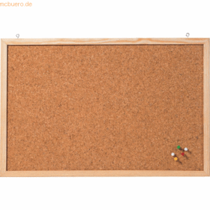 Franken Korktafel Memoboard 120x80 cm Braun