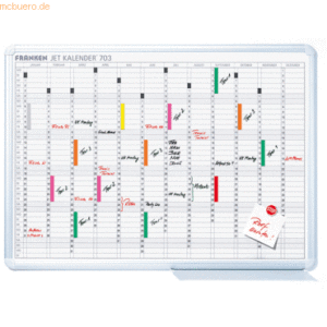 Franken Datumsstreifen selbstklebend 140x420mm Transparent