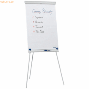 Franken Flipchart-Tafel X-tra! Line Basic 105x68 cm grau