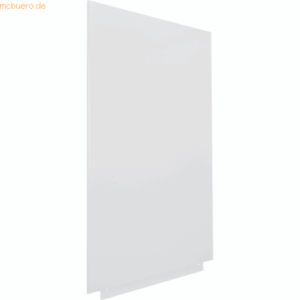 Franken Stahltafel Modul extra flach ohne Rahmen 750x1150mm weiß