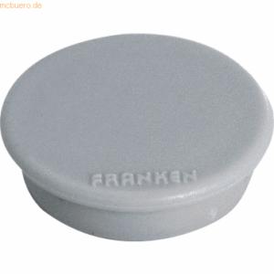 Franken Haftmagnet 24mm grau VE=10 Stück