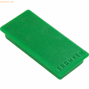 Franken Haftmagnet 23mmx50mm grün VE=10 Stück