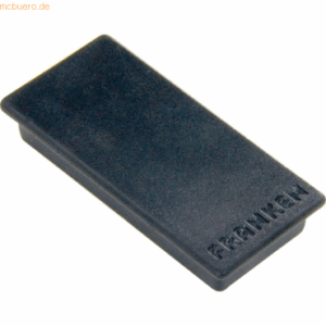 Franken Haftmagnet 23mmx50mm schwarz VE=10 Stück