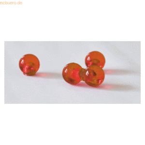 Franken Memo-Magnet Magnetkugeln 14mm VE=4 Stück orange