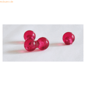 Franken Memo-Magnet Magnetkugeln 14mm VE=4 Stück pink