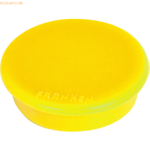 Franken Kraftmagnet 38mm gelb VE=10 Stück