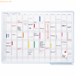 Franken Whiteboard Jahreskalender 120x90 cm