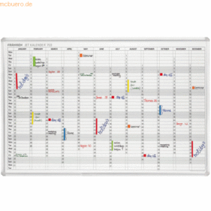 Franken Jahresplaner (Tafel) JetKalender 703 Jahresübersicht 90x60cm G