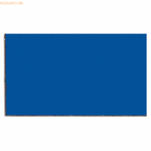Franken Magnetsymbole Rechteck 10x20mm VE=56 Stück blau
