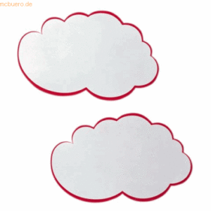 Franken Moderationskarten Wolke 6x10 cm VE=20 Stück