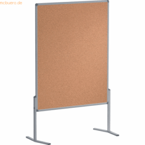 Franken Moderationstafel Standard Pro 120x150cm Kork braun