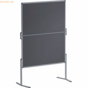 Franken Moderationstafel Klappbar Pro 120x150cm Filz grau