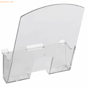 Franken Prospekthalter PRO 1 A5 167x190x105mm transparent