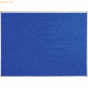 Franken Filz-Notiztafel X-tra!Line Aluminium 150x100cm blau