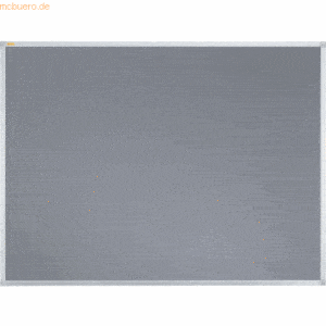 Franken Filz-Notiztafel X-tra!Line Aluminium 150x100cm grau