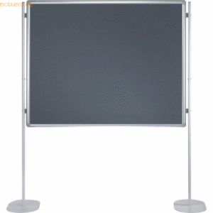 Franken Stellwandtafel Pro Filz 90x120cm blau