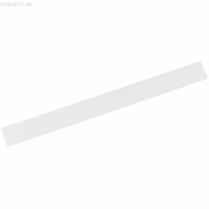 Franken Magnethaftleisten beschriftbar 5 cm x100 cm Weiß VE=10 Stück