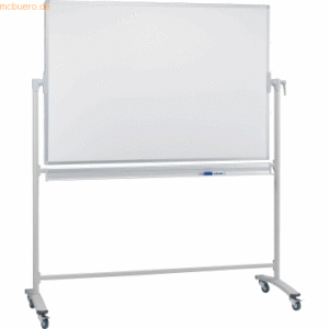 Franken Whiteboard Mobil mit Drehfunktion Emaille antimikrobiell 1200x