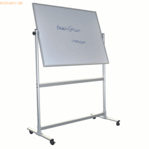 Franken Whiteboard magnetisch 200x100cm silbereloxiert