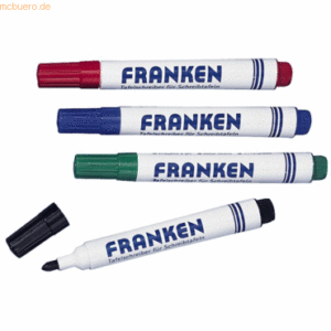 Franken Tafelschreiber X-tra! Line 2-6mm farblich sortiert 4 Stück