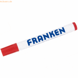 Franken Tafelschreiber nachfüllbar 2-6mm rot 10 Stück