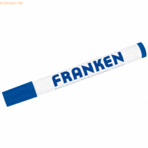 Franken Tafelschreiber nachfüllbar 2-6mm blau 10 Stück