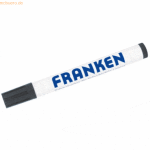 Franken Tafelschreiber nachfüllbar 2-6mm schwarz 10 Stück