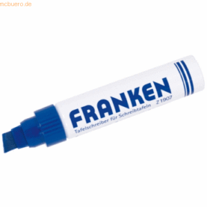 Franken JumboMarker nachfüllbar 4-12mm blau 4 Stück