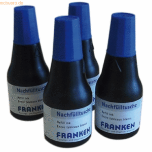 Franken Nachfülltusche für Tafelschreiber und JumboMarker VE=4x 25ml b