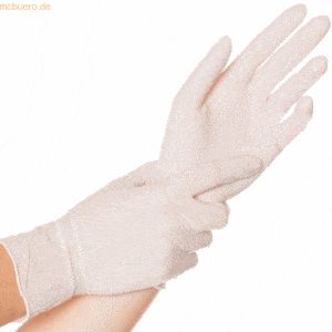 10 x Hygonorm Nitril-Handschuh Safe Fit puderfrei XL 24cm weiß VE=100