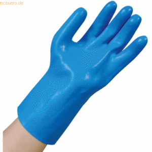 144 x HygoStar Chemikalienschutz-Handschuh LatexProfessional L 30cm bl