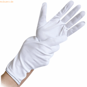 25 x HygoStar Nylon-Handschuh Control L/9 weiß VE=12 Paar
