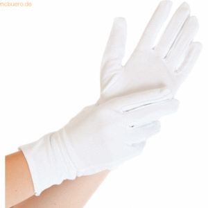 25 x HygoStar Nylon-Handschuh Super Fine M/8 weiß VE=12 Stück