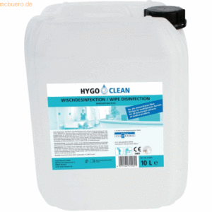 HygoClean Schnellwirkende Wisch-Desinfektion 10l