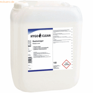 HygoClean Badreiniger Ready to use 10l