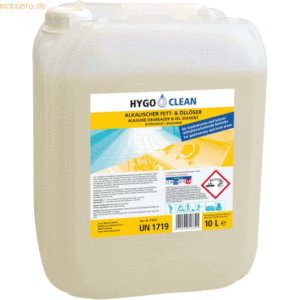 HygoClean Alkalischer Fett & Öllöser 10l