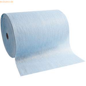 HygoClean Vliestuch Hygotex Soft Rolle 40x38cm blau