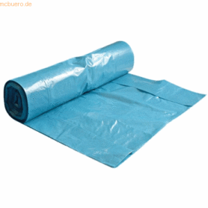 10 x Hygostar LDPE-Abfallsack 120l 33my Rolle VE=25 Stück blau